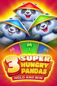 3 Super Hungry Pandas